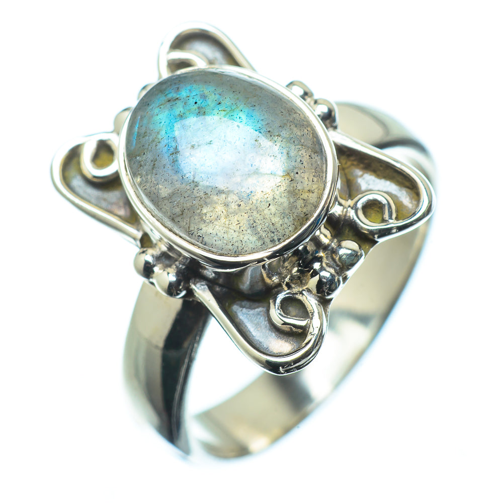 Labradorite Rings handcrafted by Anasilvercos - RING24068