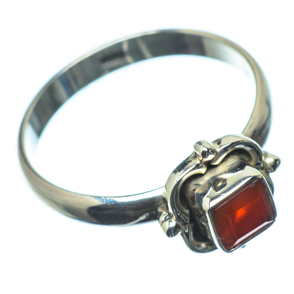Red Onyx Rings handcrafted by Anasilvercos - RING24077