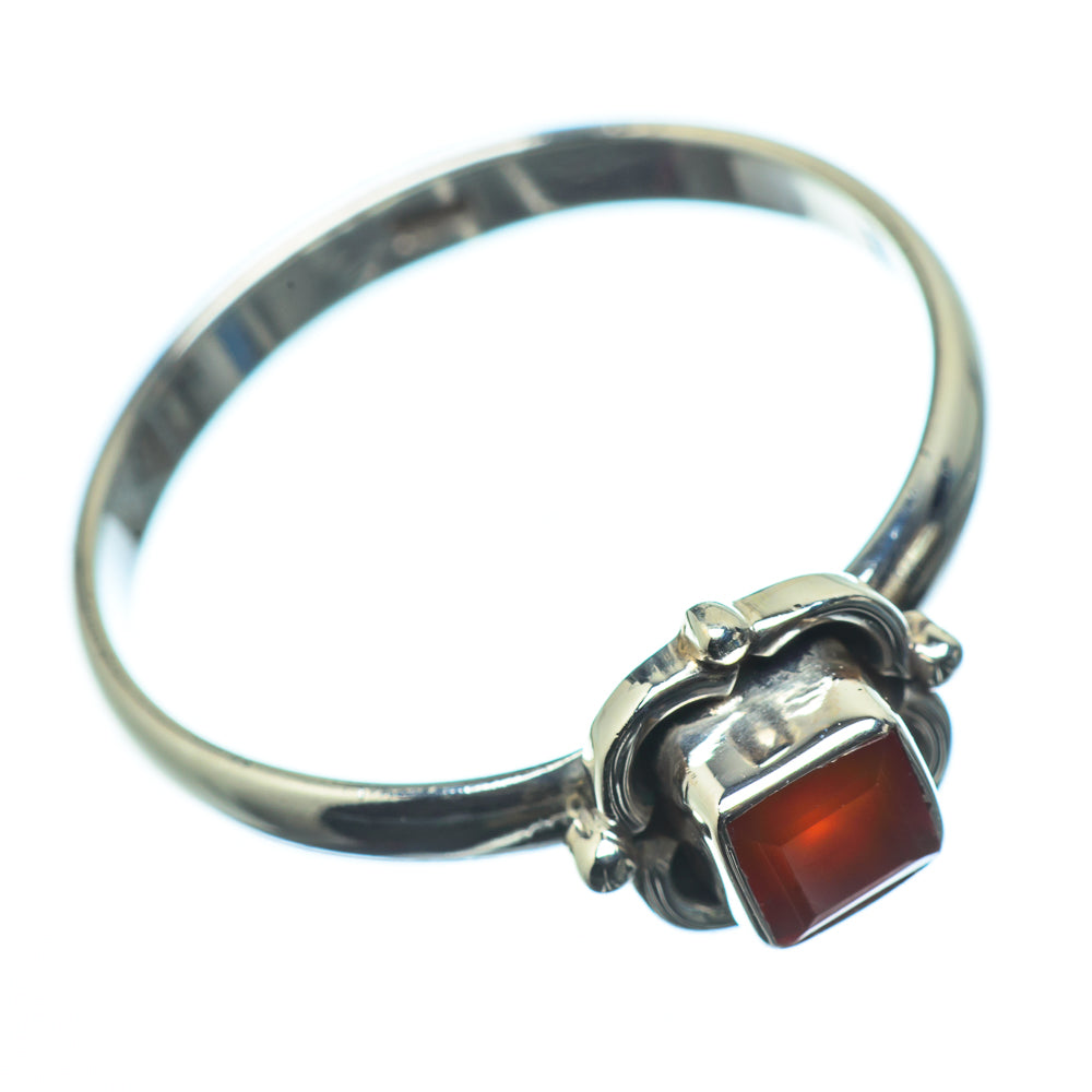Red Onyx Rings handcrafted by Anasilvercos - RING24107