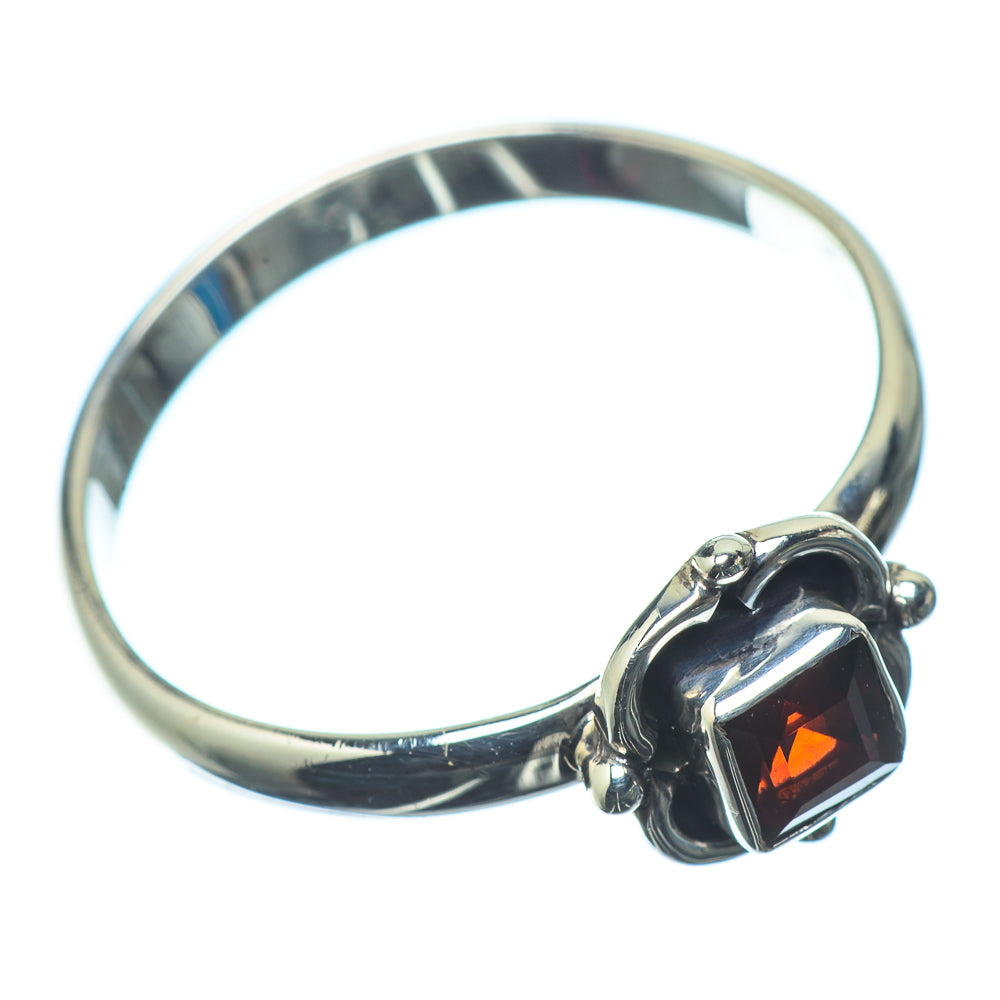 Garnet Rings handcrafted by Anasilvercos - RING24116