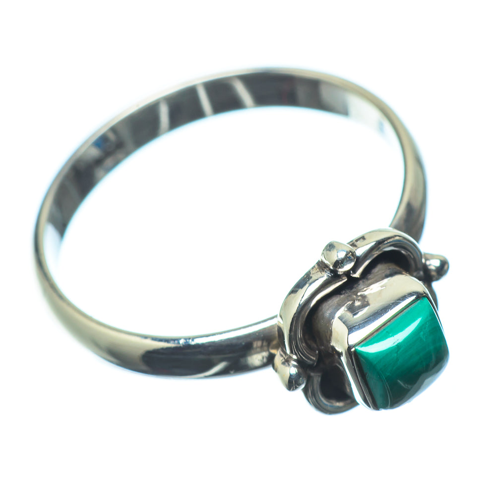 Malachite Rings handcrafted by Anasilvercos - RING24129