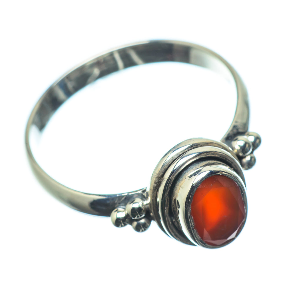 Red Onyx Rings handcrafted by Anasilvercos - RING24137
