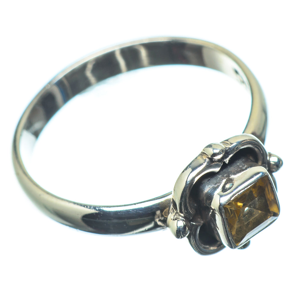 Mandarin Citrine Rings handcrafted by Anasilvercos - RING24138
