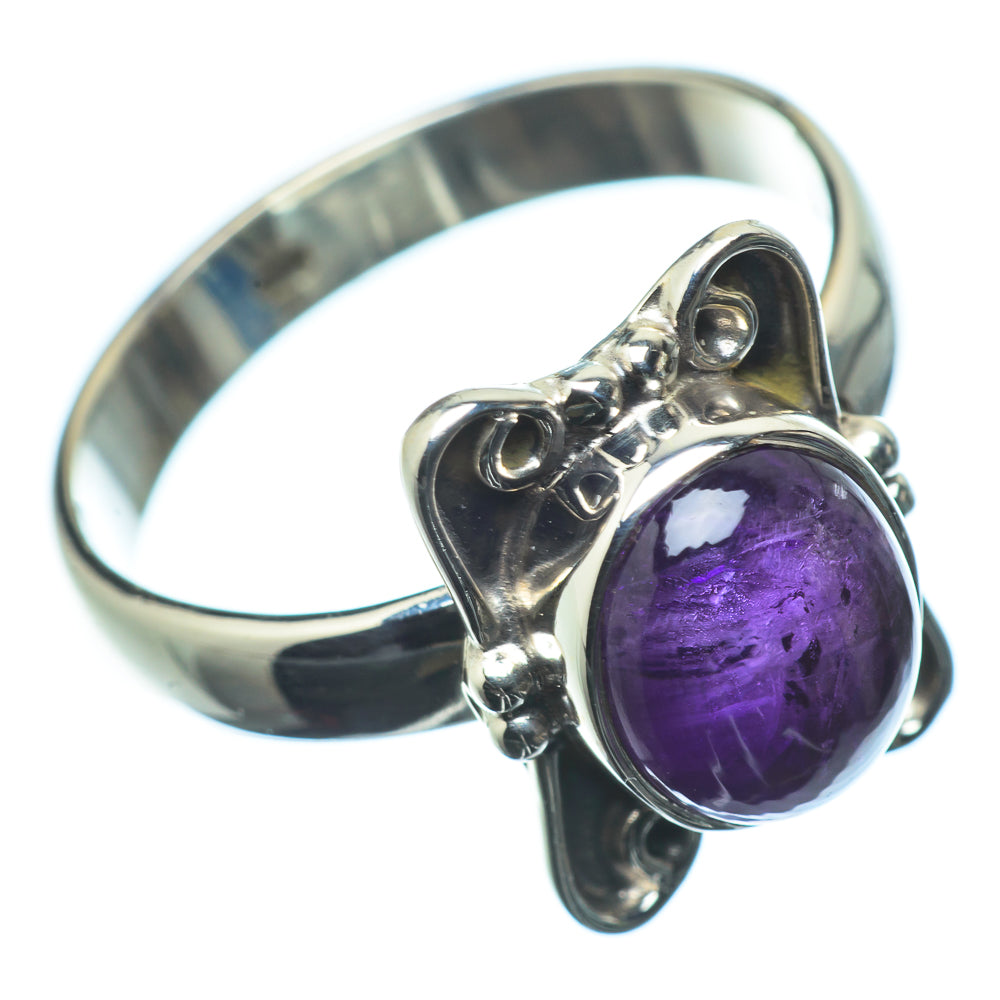 Amethyst Rings handcrafted by Anasilvercos - RING24146