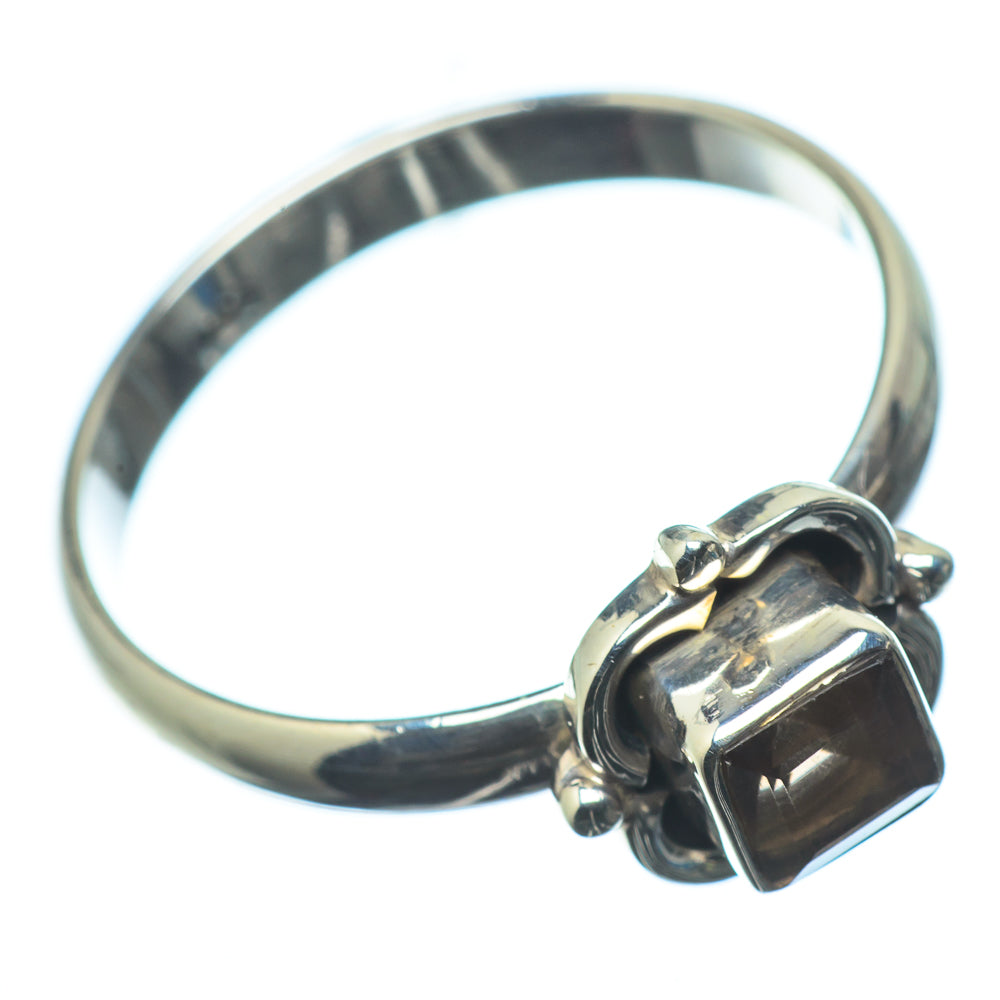 Smoky Quartz Rings handcrafted by Anasilvercos - RING24165