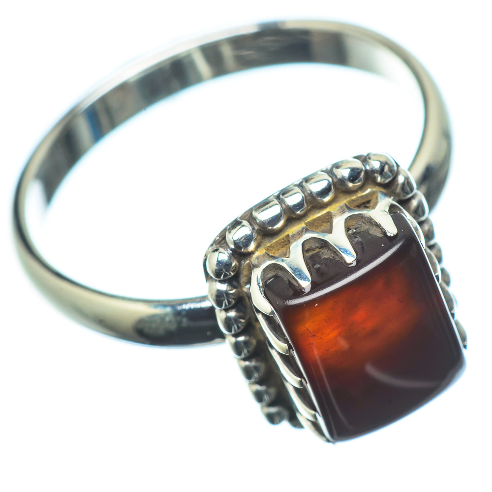Garnet Rings handcrafted by Anasilvercos - RING24166