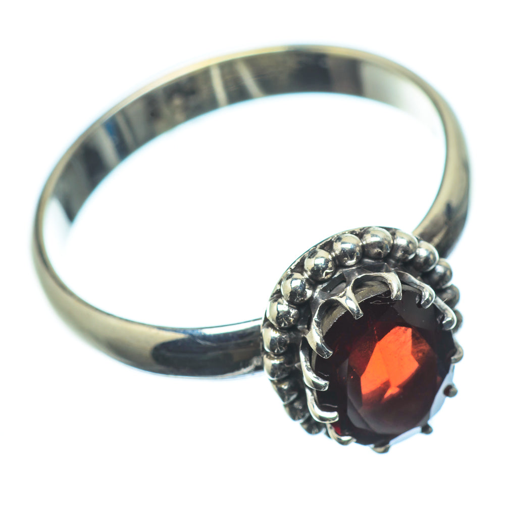 Garnet Rings handcrafted by Anasilvercos - RING24206
