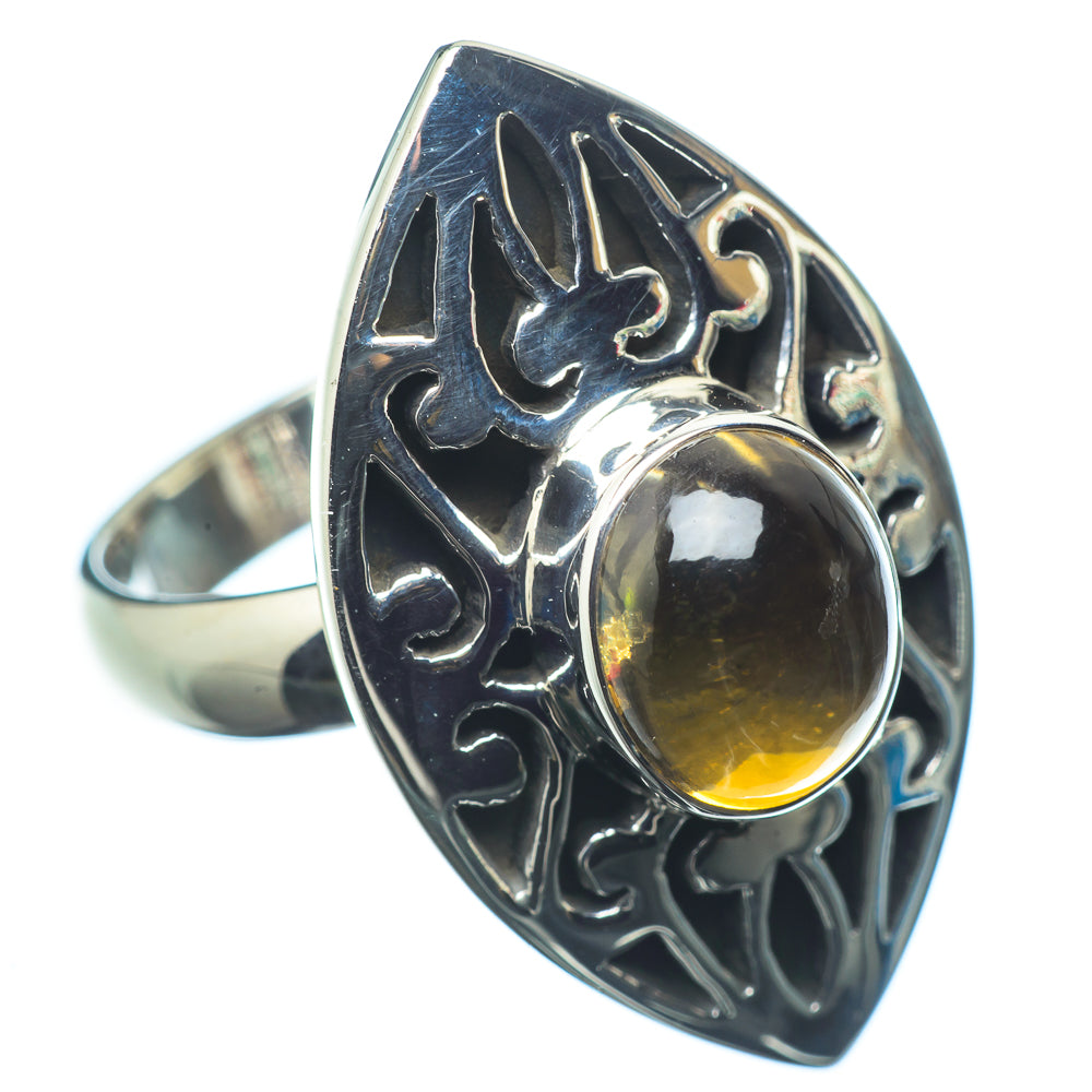 Citrine Rings handcrafted by Anasilvercos - RING24278
