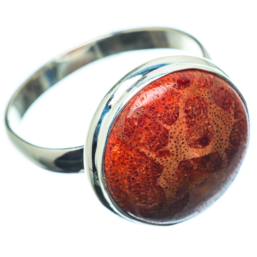 Sponge Coral Rings handcrafted by Anasilvercos - RING24280