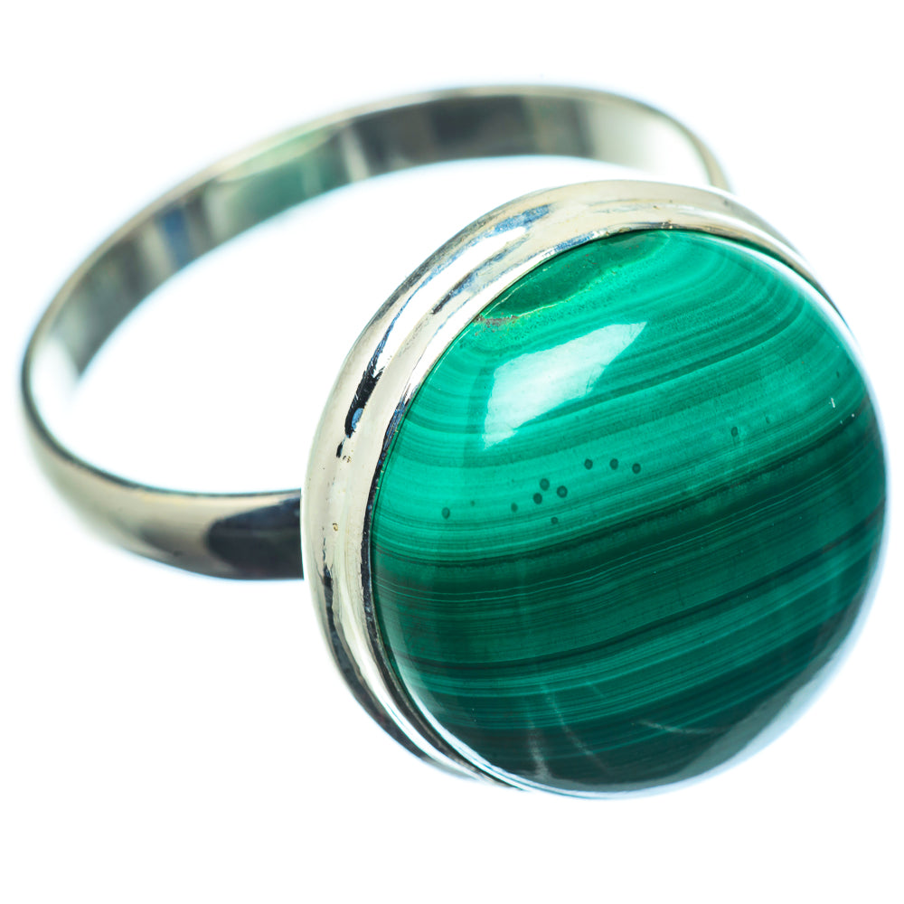 Malachite Rings handcrafted by Anasilvercos - RING24285