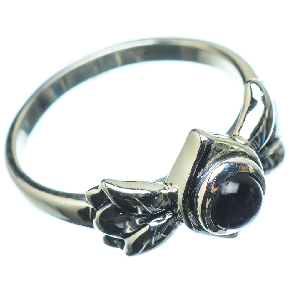 Black Onyx Rings handcrafted by Anasilvercos - RING24338