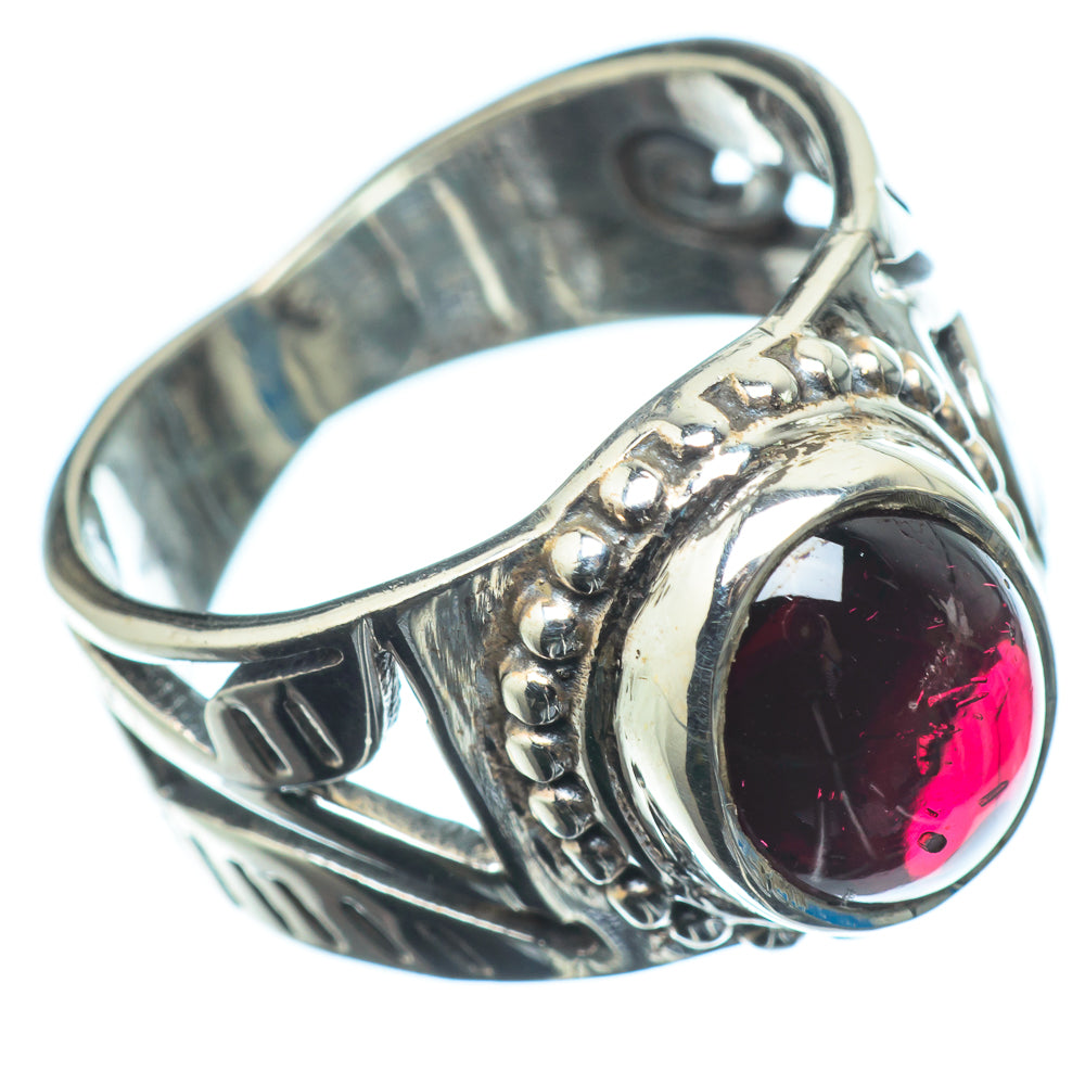 Garnet Rings handcrafted by Anasilvercos - RING24361