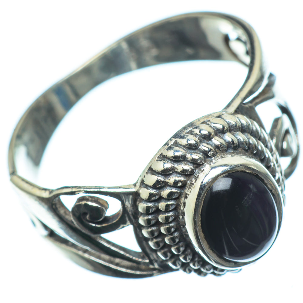 Black Onyx Rings handcrafted by Anasilvercos - RING24368