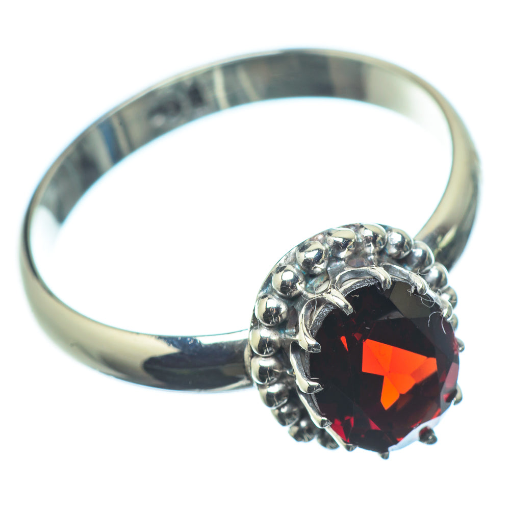 Garnet Rings handcrafted by Anasilvercos - RING24387