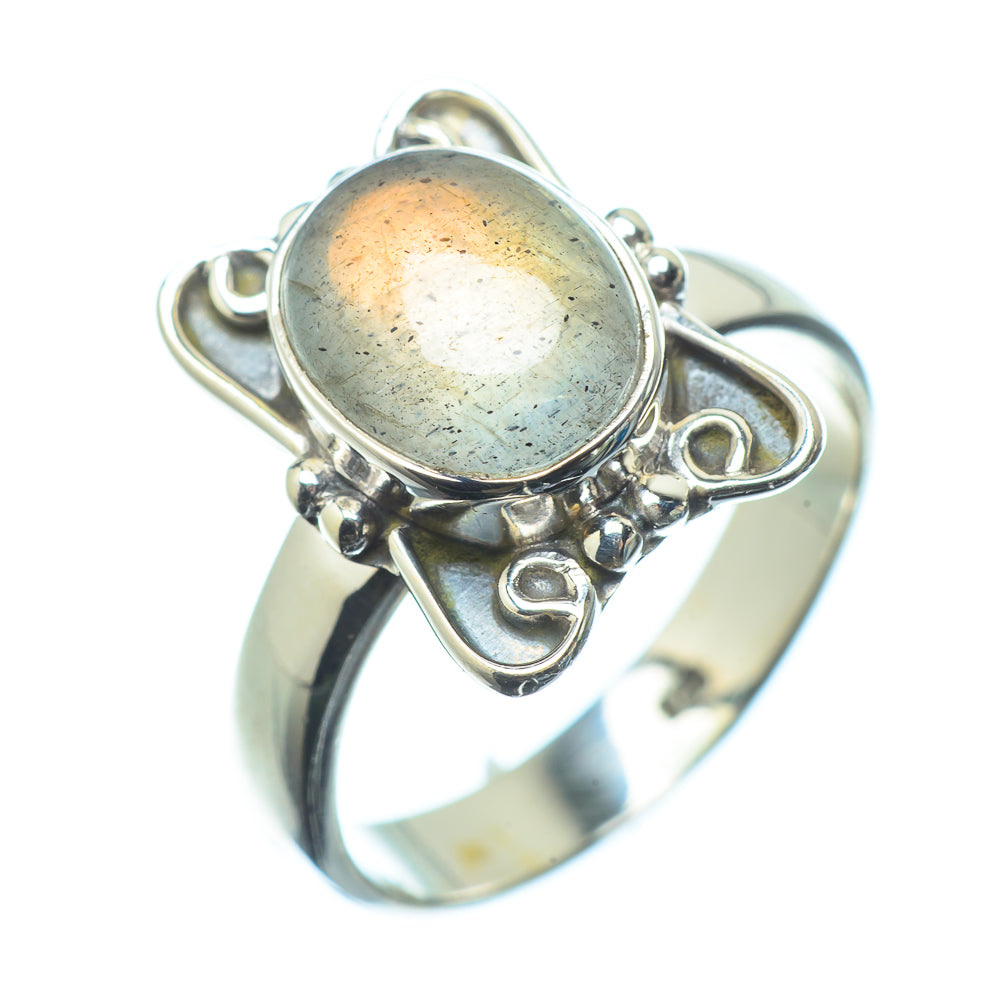 Labradorite Rings handcrafted by Anasilvercos - RING24408