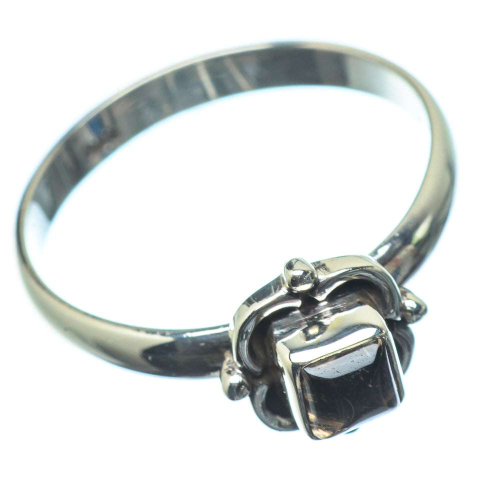 Smoky Quartz Rings handcrafted by Anasilvercos - RING24434