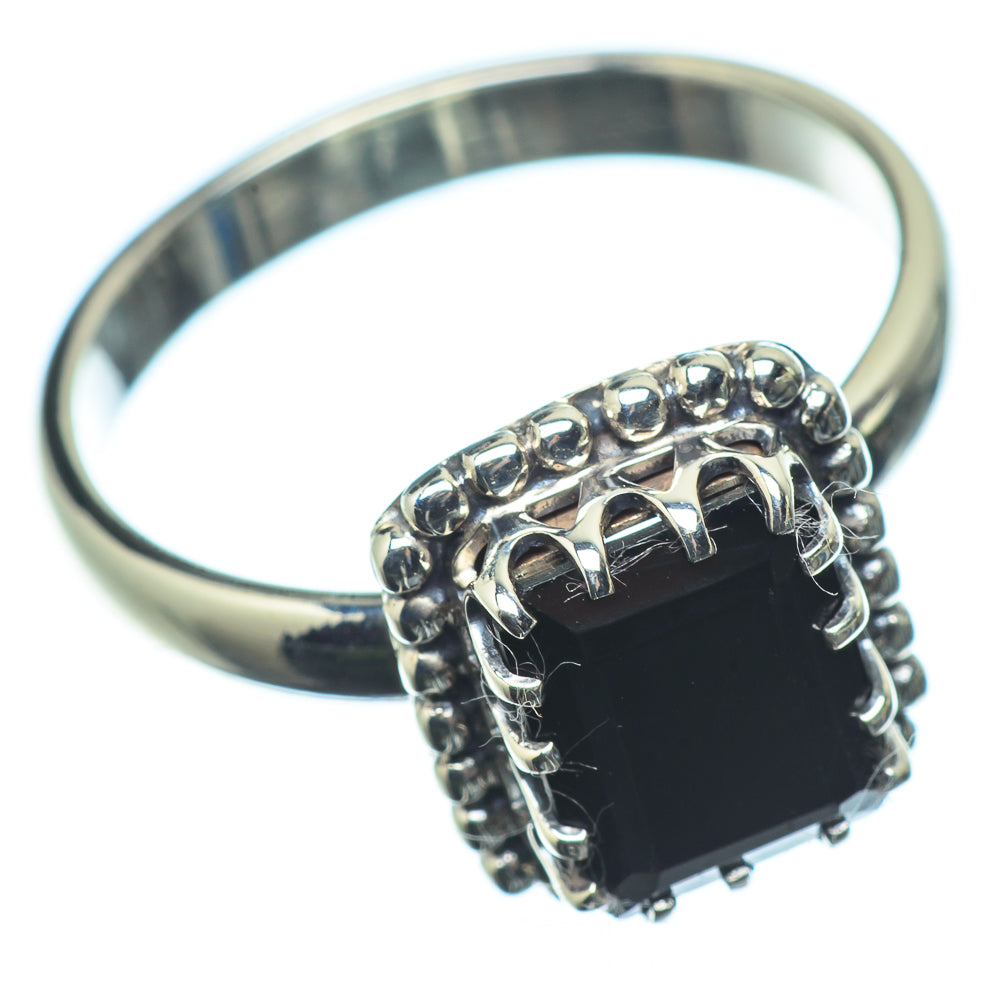 Black Onyx Rings handcrafted by Anasilvercos - RING24447