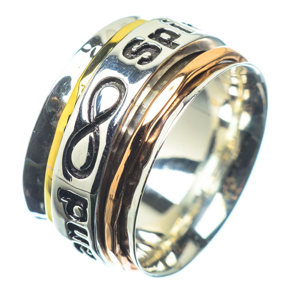 Meditation Spinner Rings handcrafted by Anasilvercos - RING24472 - Photo 2