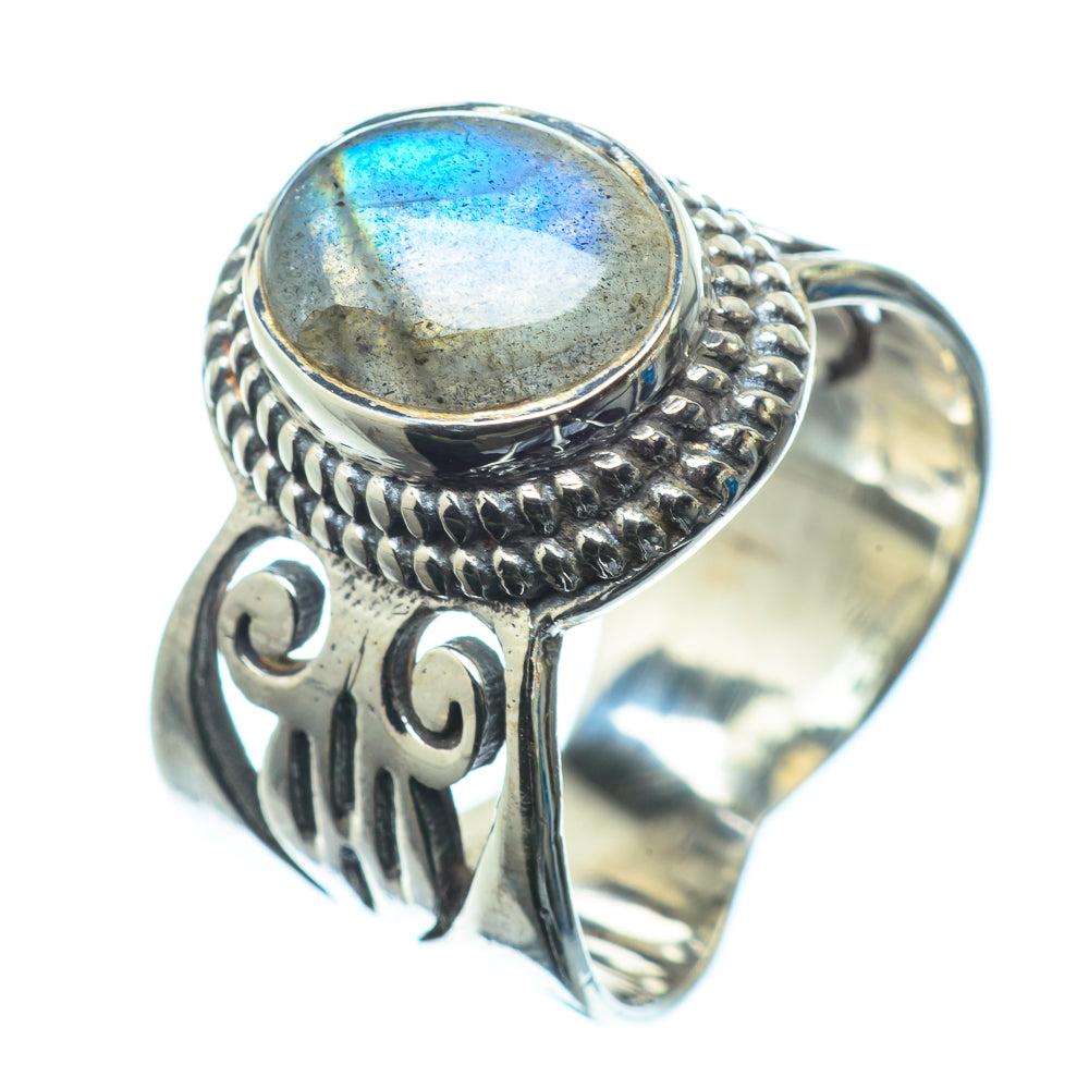 Labradorite Rings handcrafted by Anasilvercos - RING24479