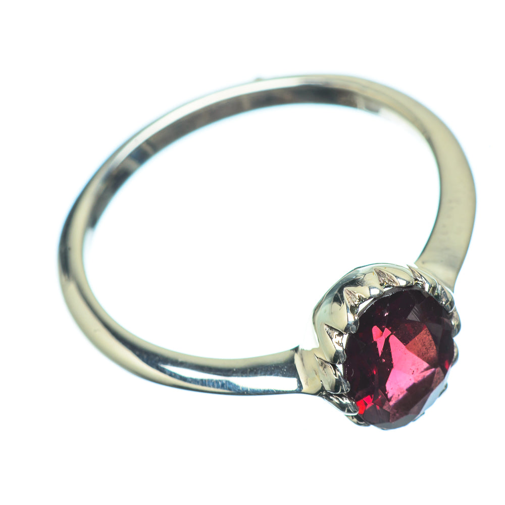 Garnet Rings handcrafted by Anasilvercos - RING24521