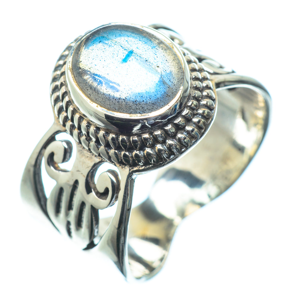 Labradorite Rings handcrafted by Anasilvercos - RING24530