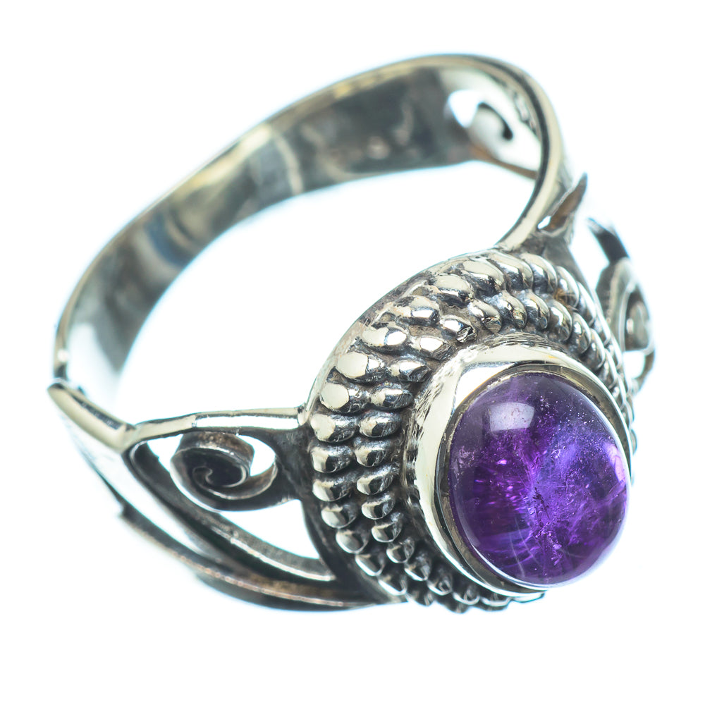 Amethyst Rings handcrafted by Anasilvercos - RING24550