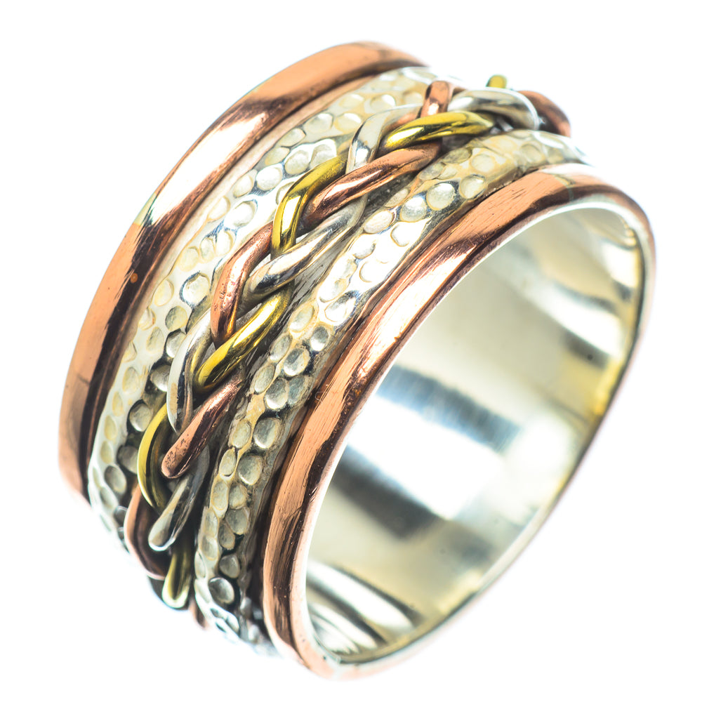 Meditation Spinner Rings handcrafted by Anasilvercos - RING24552