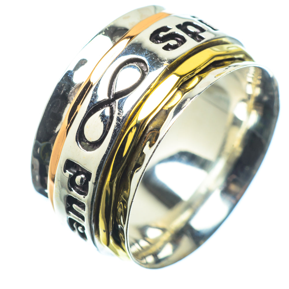 Meditation Spinner Rings handcrafted by Anasilvercos - RING24577