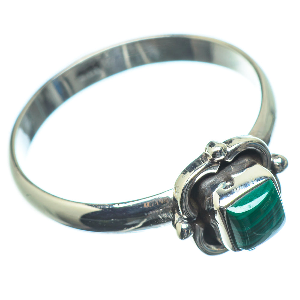 Malachite Rings handcrafted by Anasilvercos - RING24591