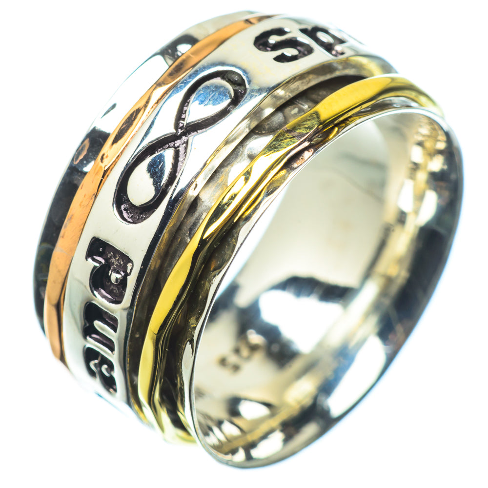 Meditation Spinner Rings handcrafted by Anasilvercos - RING24604