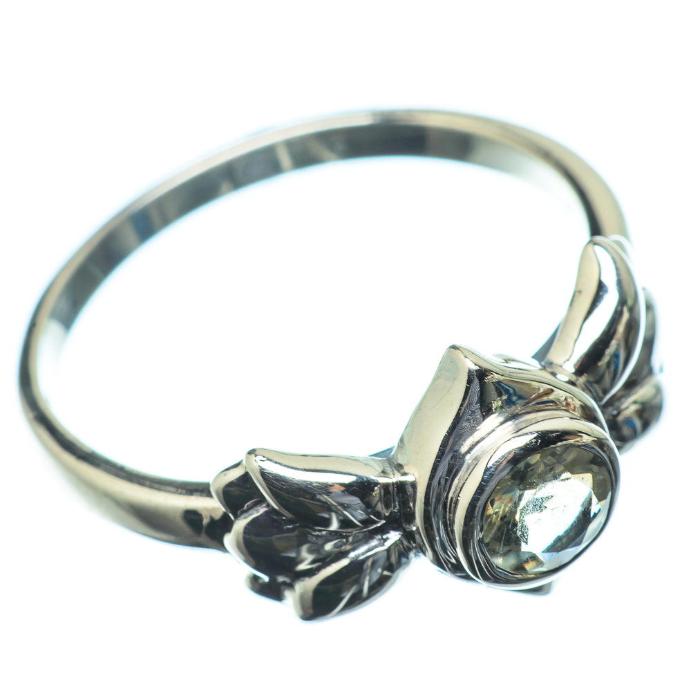 Green Amethyst Rings handcrafted by Anasilvercos - RING24636