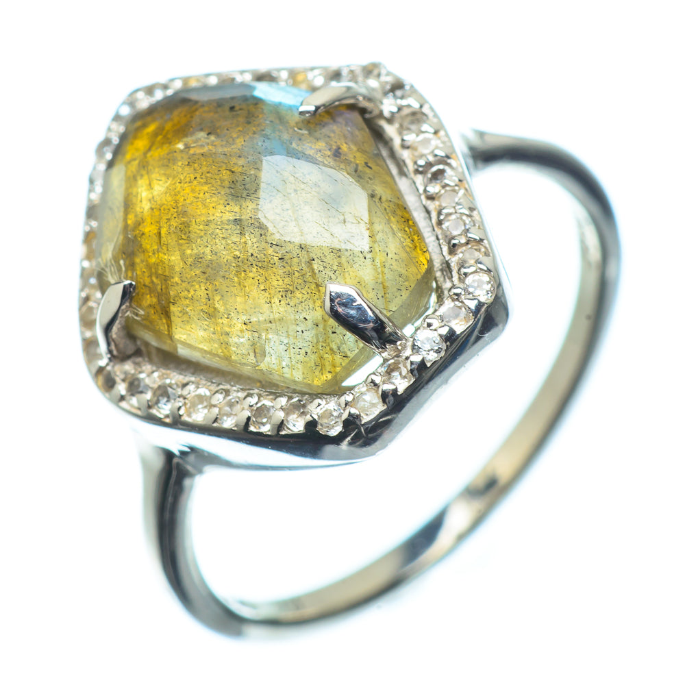 Labradorite Rings handcrafted by Anasilvercos - RING24664