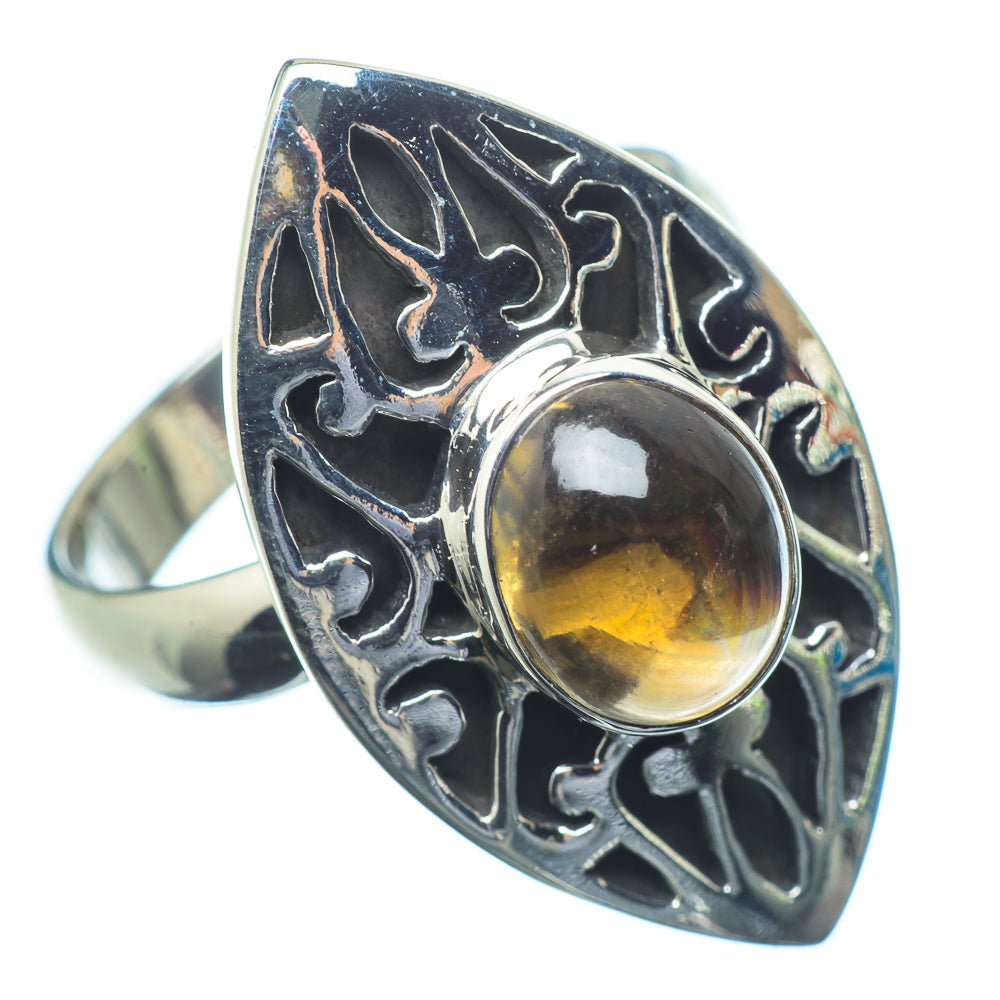 Citrine Rings handcrafted by Anasilvercos - RING24673