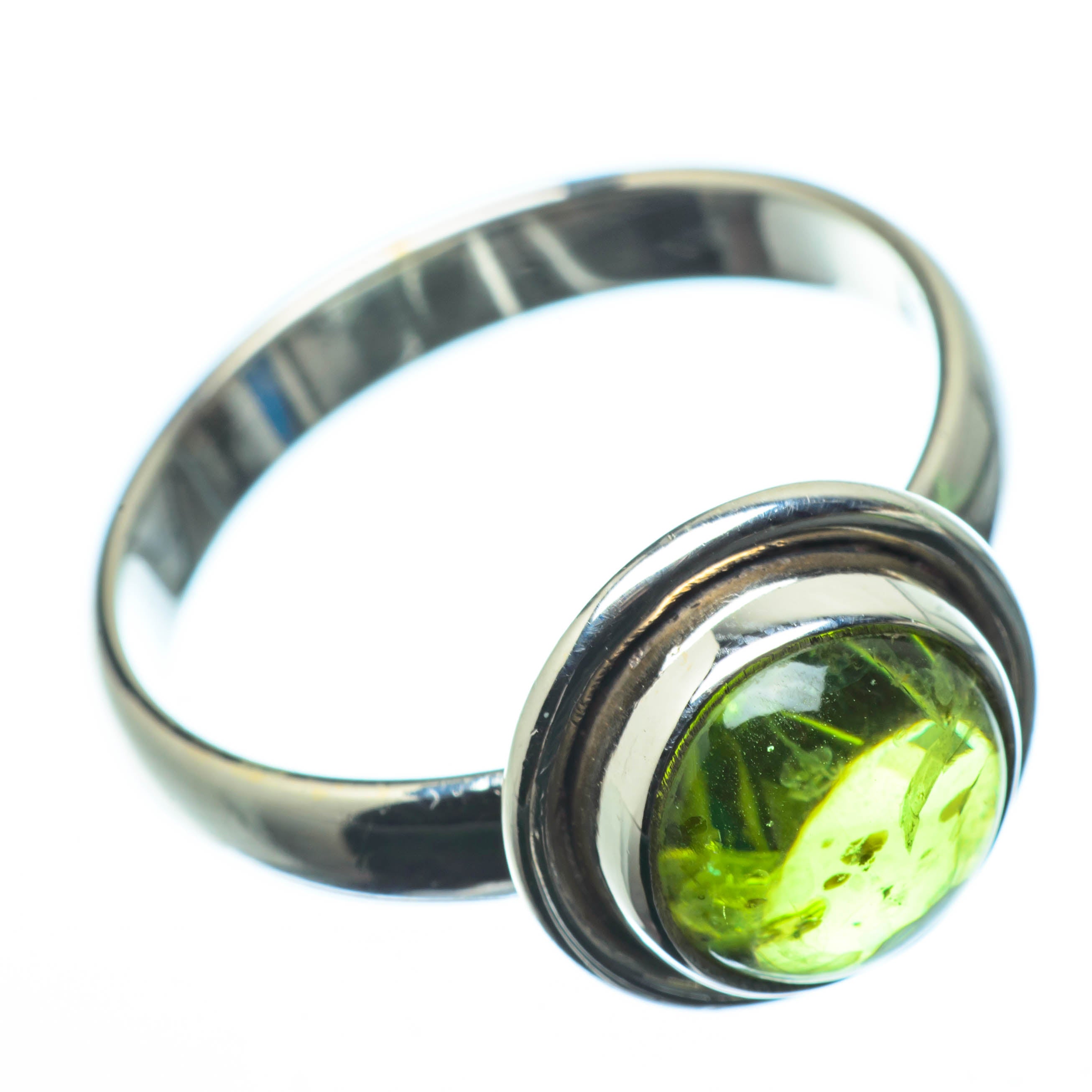 Peridot Rings handcrafted by Anasilvercos - RING24726