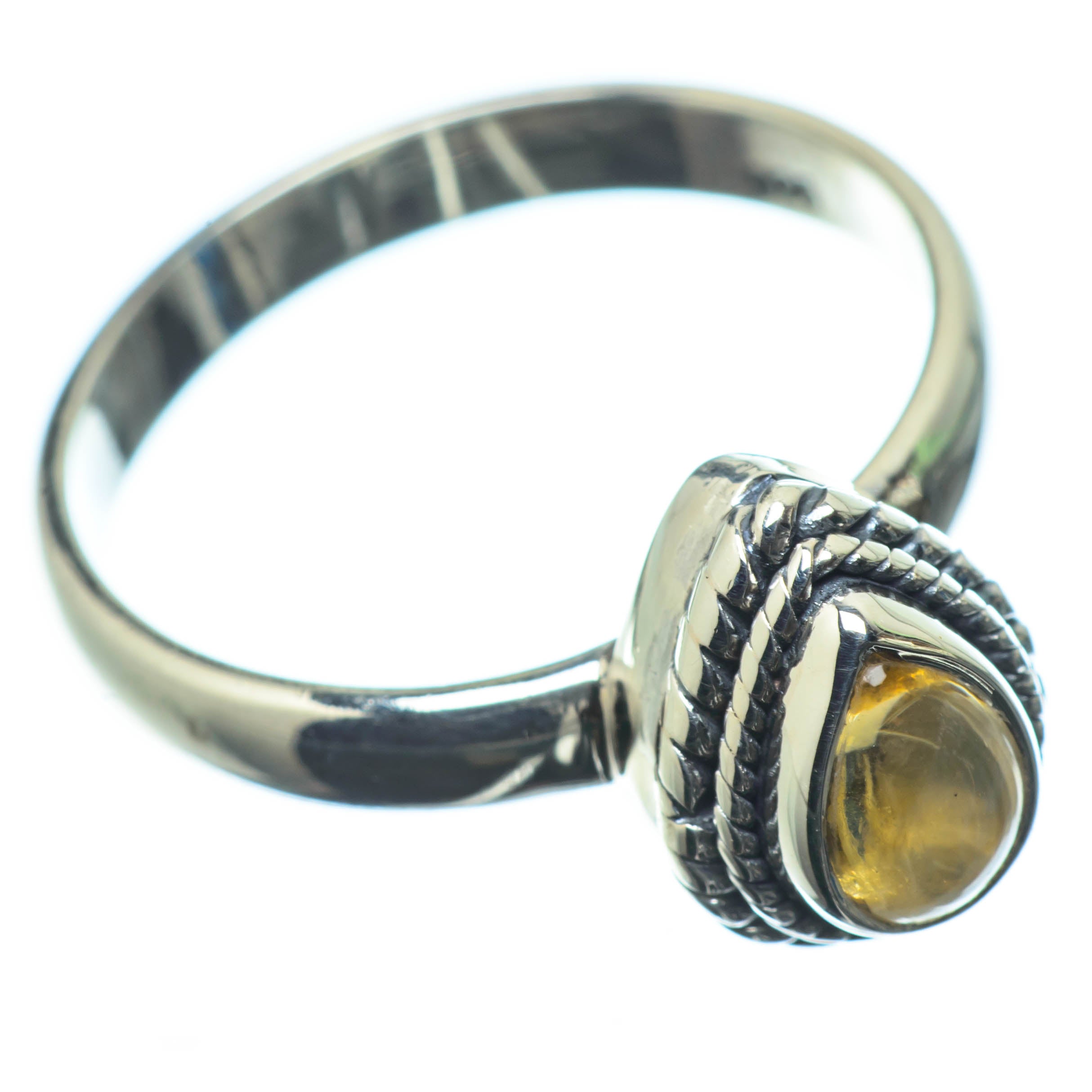 Citrine Rings handcrafted by Anasilvercos - RING24787