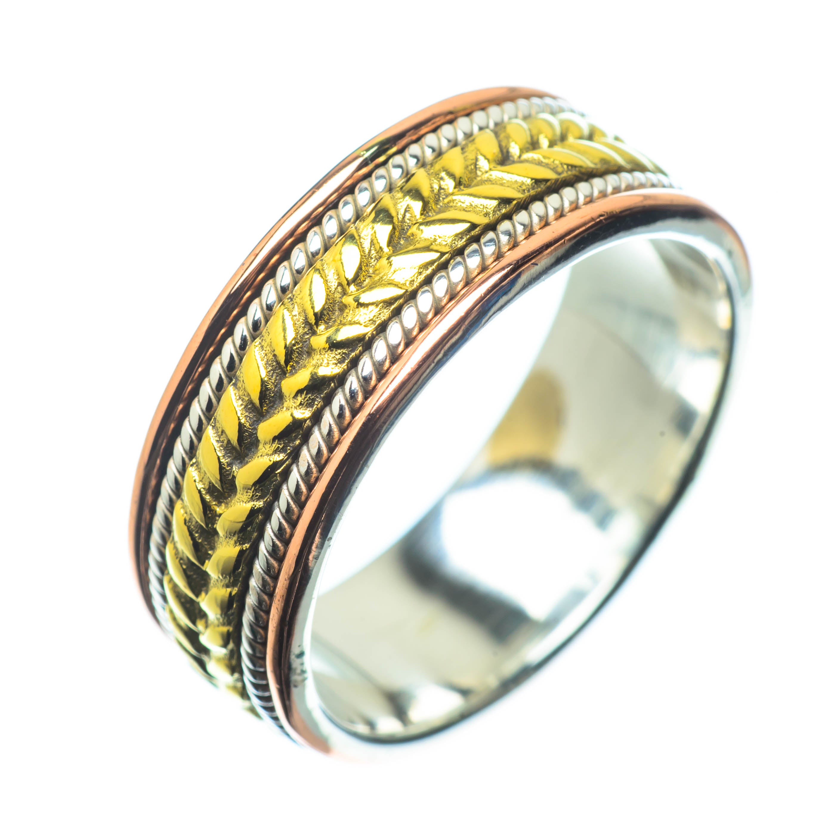 Meditation Spinner Rings handcrafted by Anasilvercos - RING24796