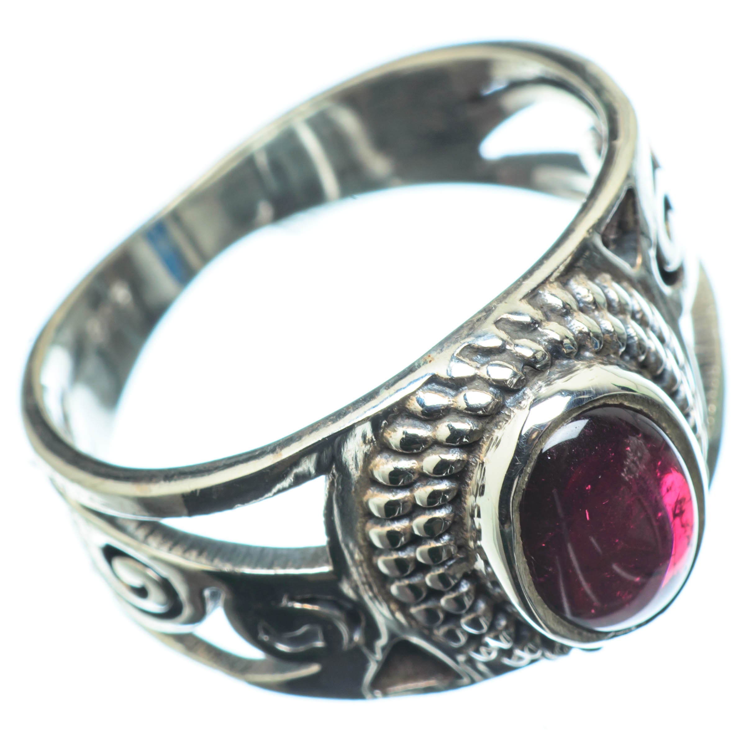Garnet Rings handcrafted by Anasilvercos - RING24852