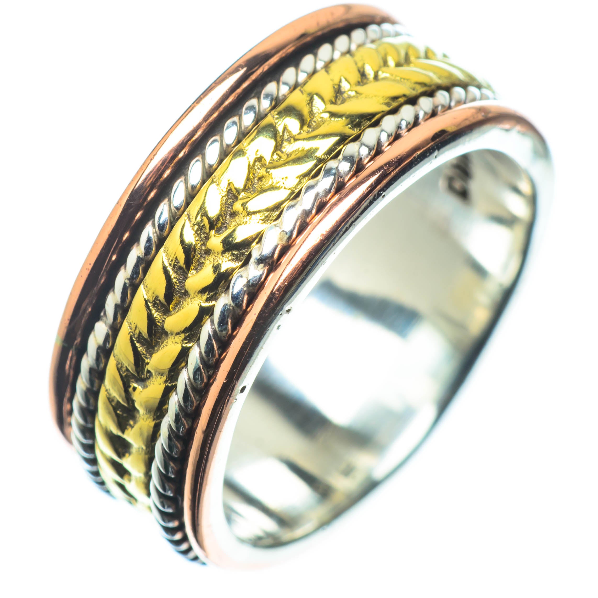 Meditation Spinner Rings handcrafted by Anasilvercos - RING24855