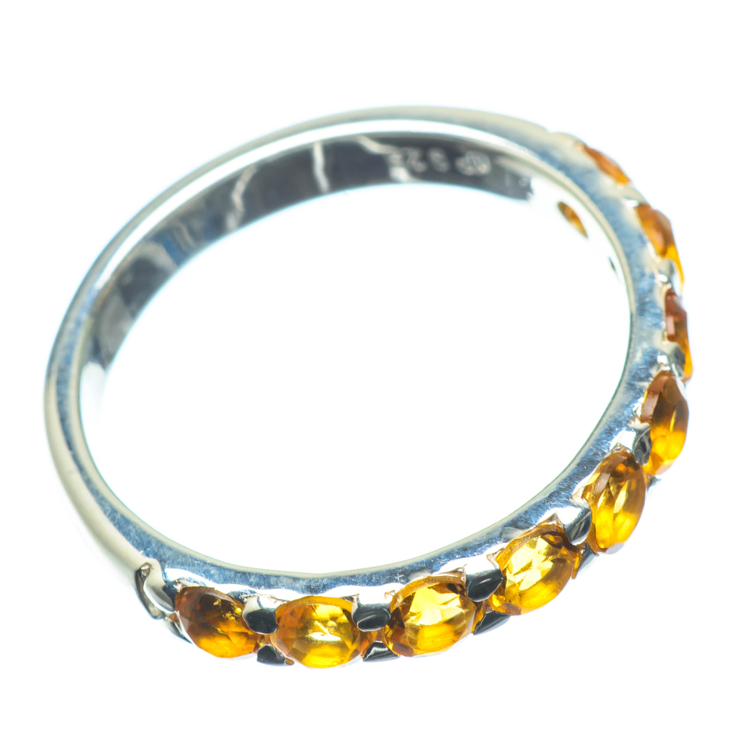 Citrine Rings handcrafted by Anasilvercos - RING24905