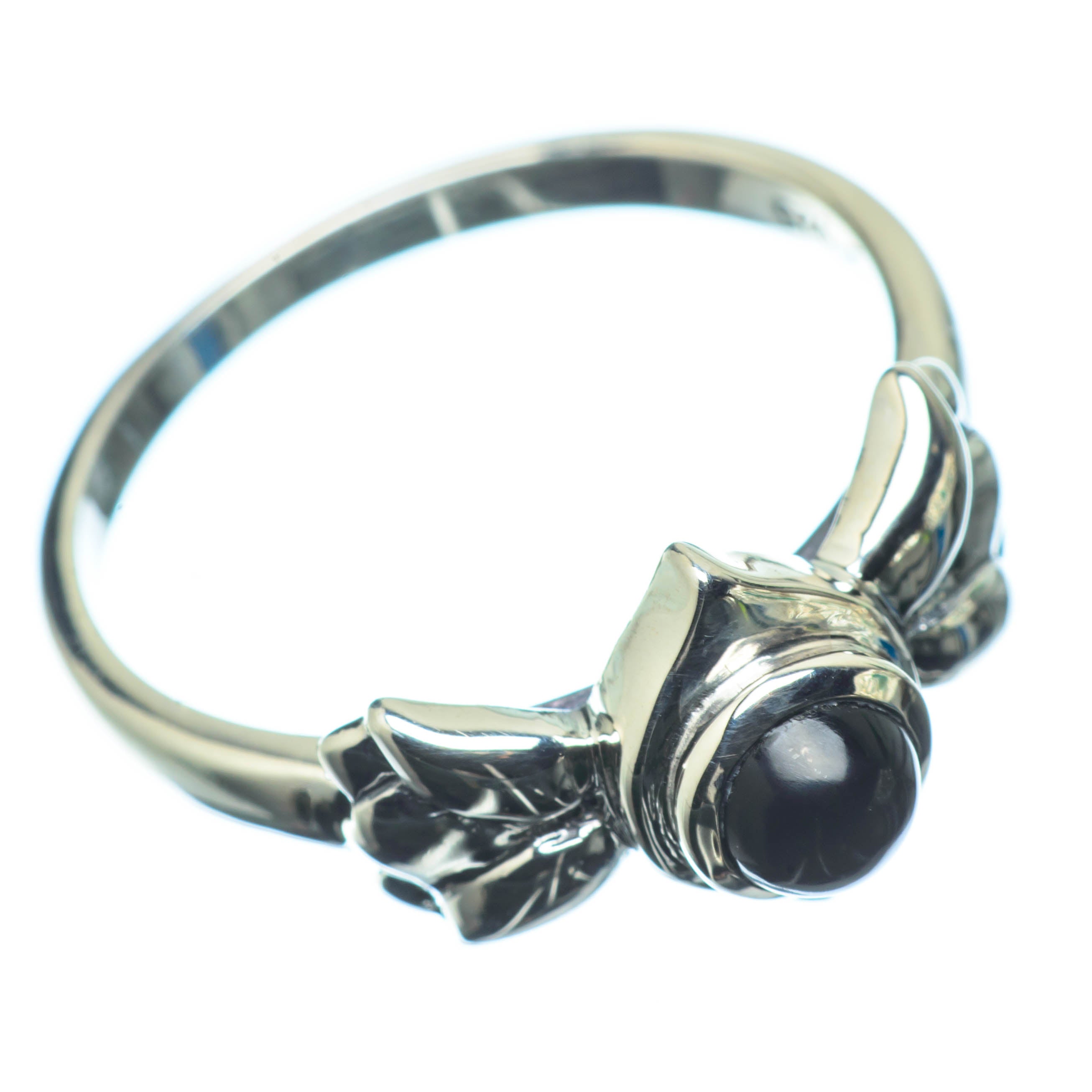 Black Onyx Rings handcrafted by Anasilvercos - RING24944