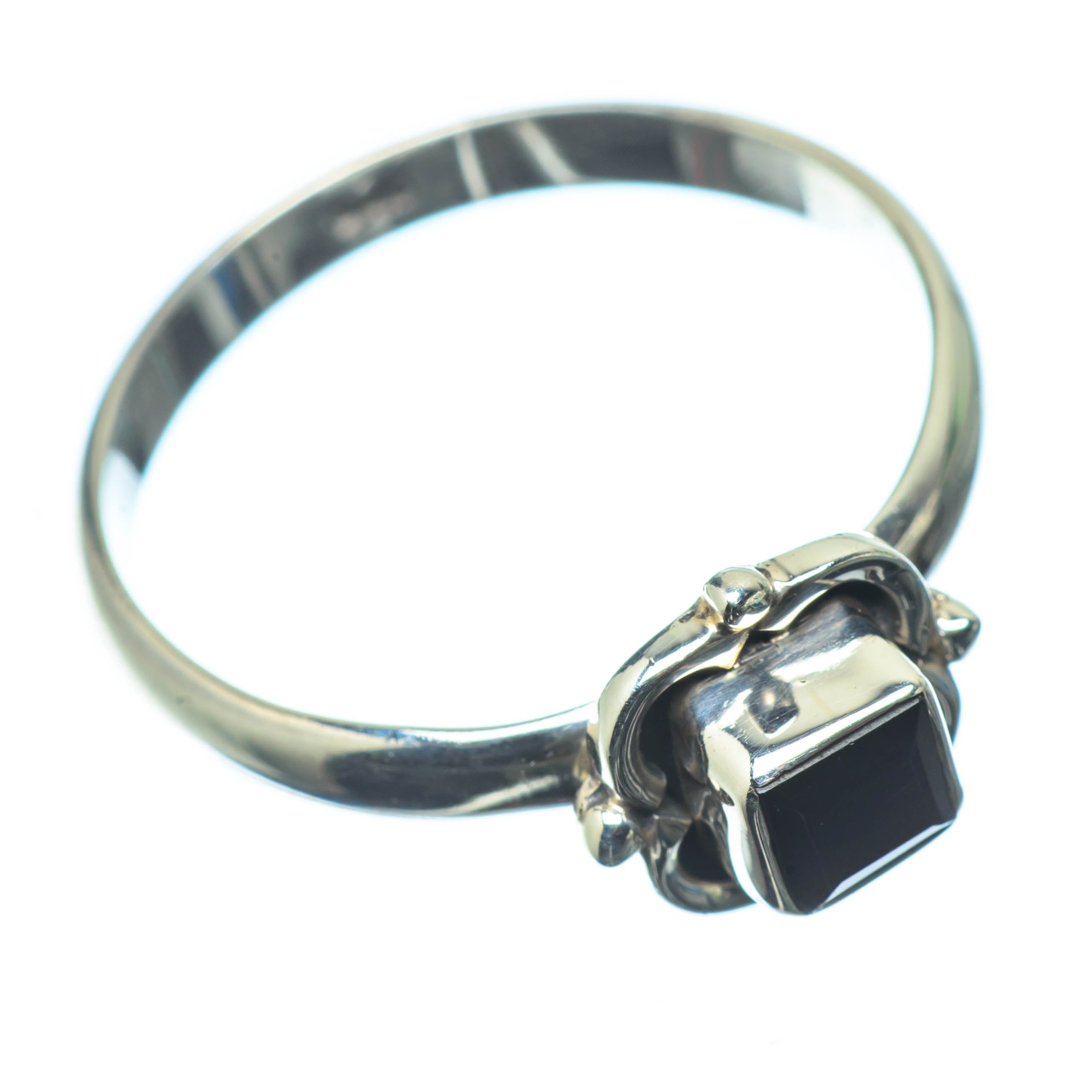 Black Onyx Rings handcrafted by Anasilvercos - RING24969