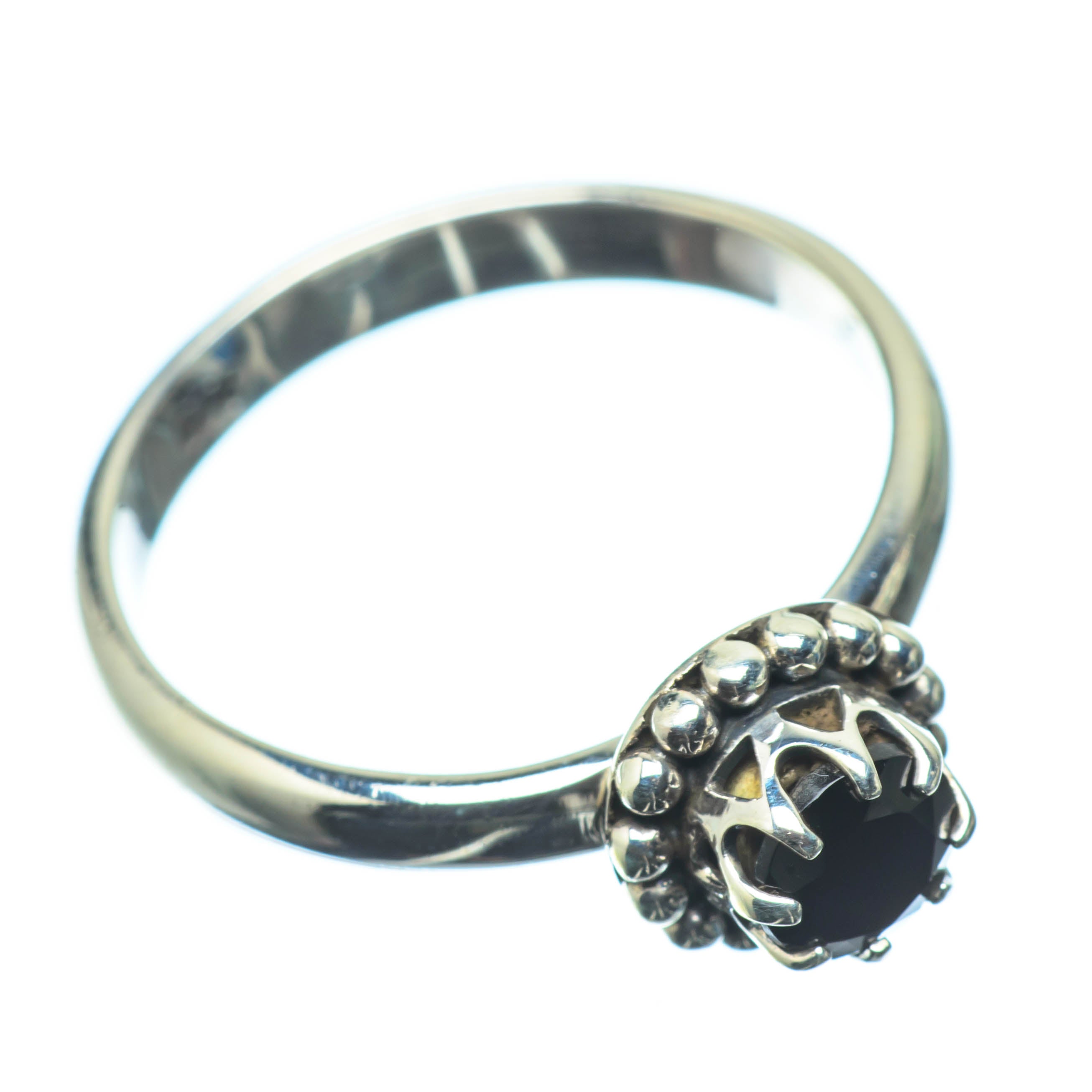 Black Onyx Rings handcrafted by Anasilvercos - RING24997