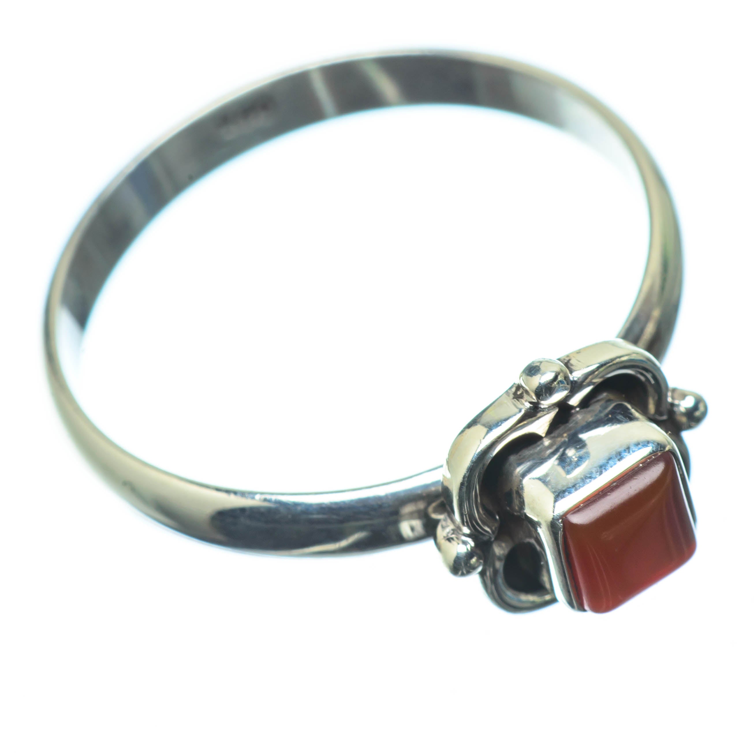 Red Onyx Rings handcrafted by Anasilvercos - RING25014