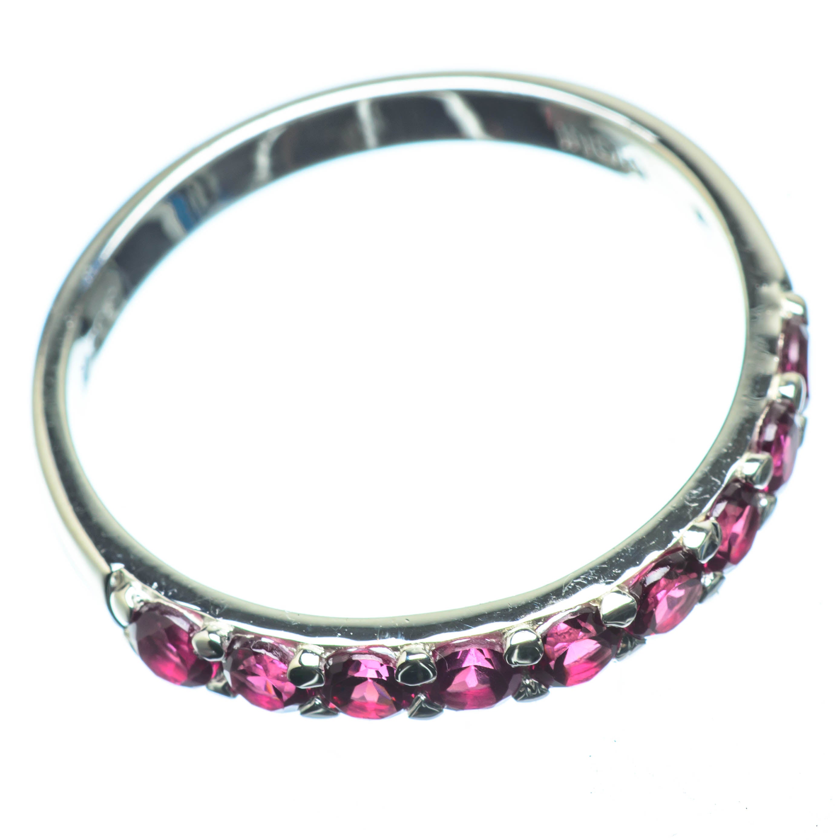 Pink Tourmaline Rings handcrafted by Anasilvercos - RING25016