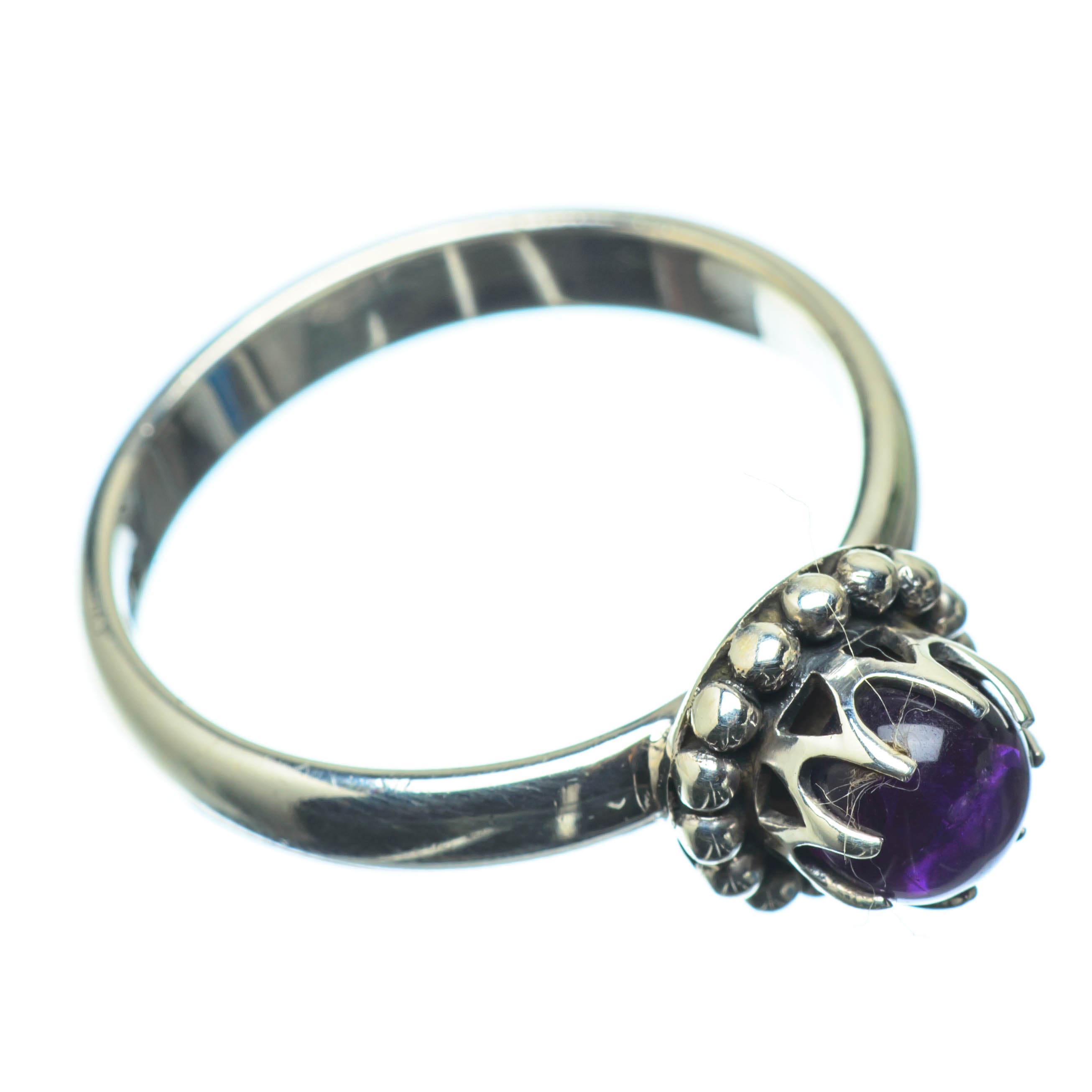 Amethyst Rings handcrafted by Anasilvercos - RING25018