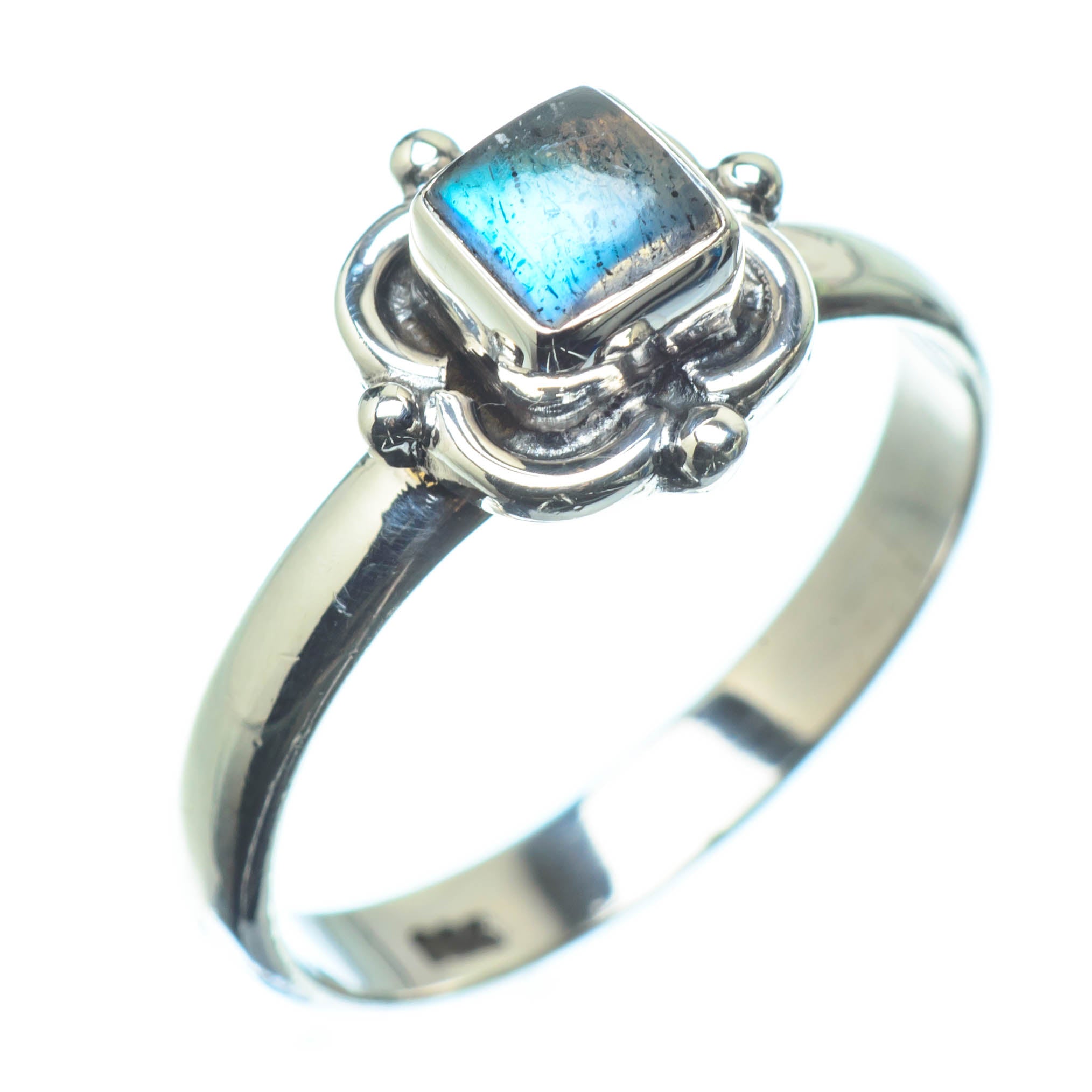 Labradorite Rings handcrafted by Anasilvercos - RING25029