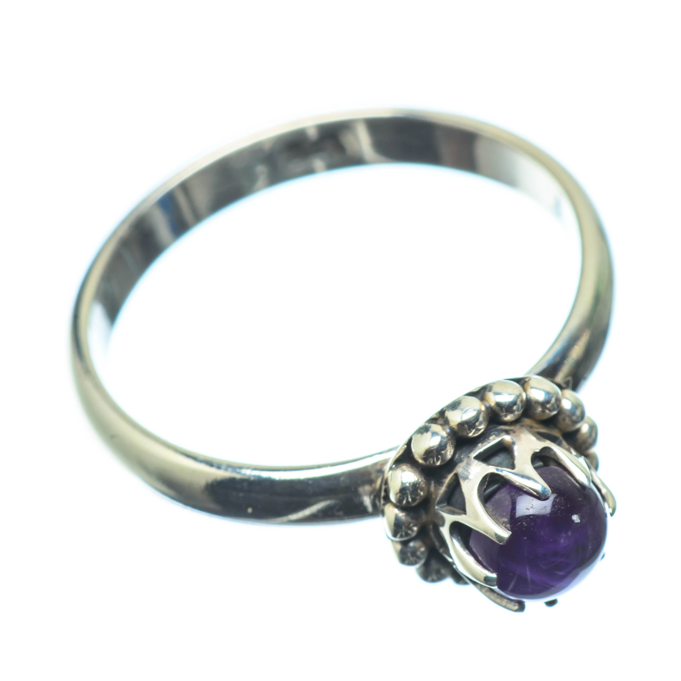 Amethyst Rings handcrafted by Anasilvercos - RING25041