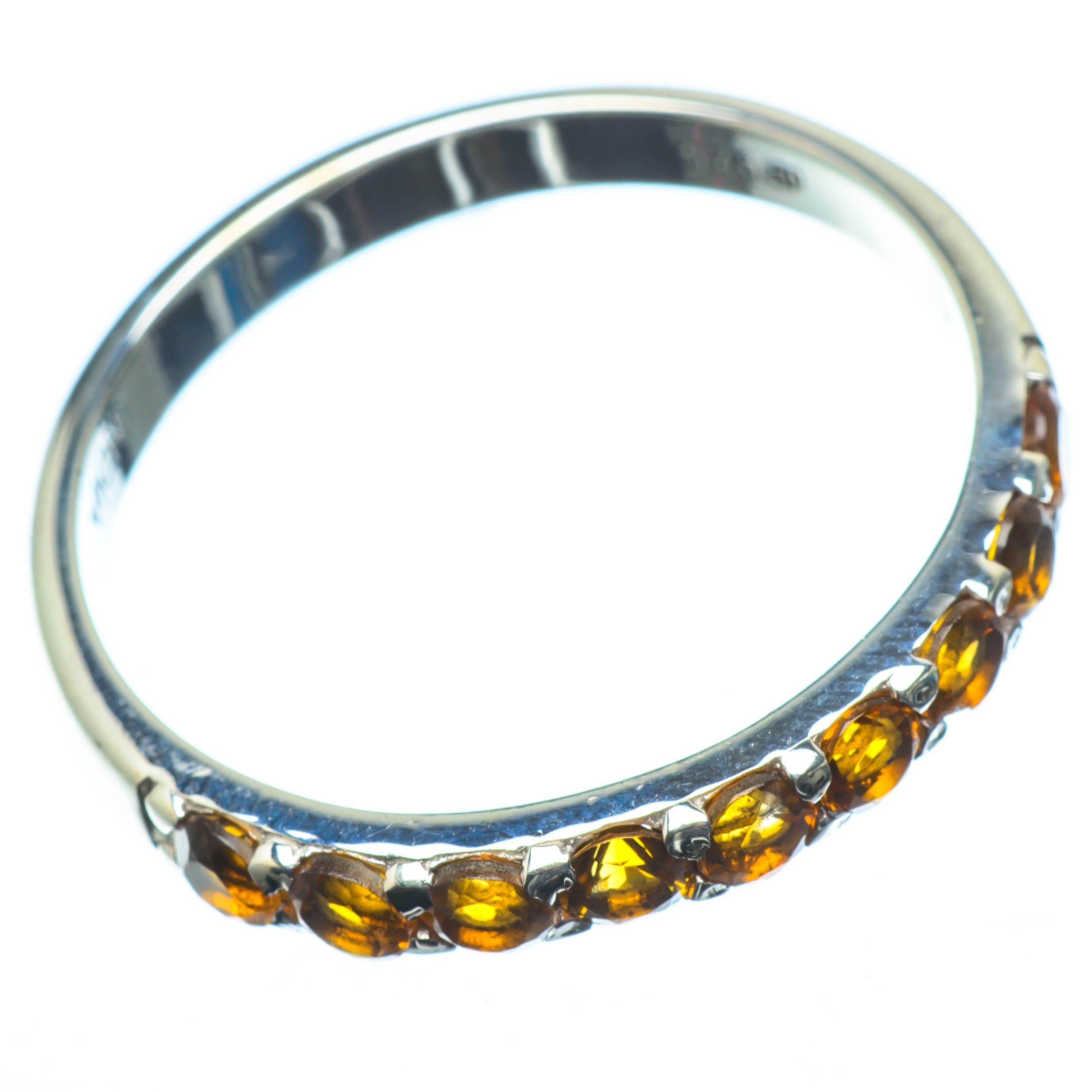 Citrine Rings handcrafted by Anasilvercos - RING25242