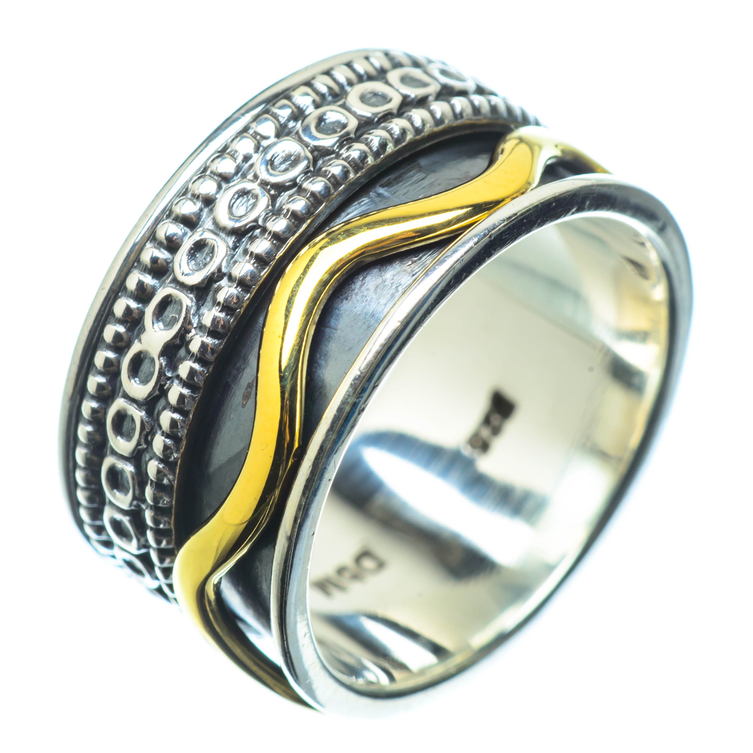 Meditation Spinner Rings handcrafted by Anasilvercos - RING25251