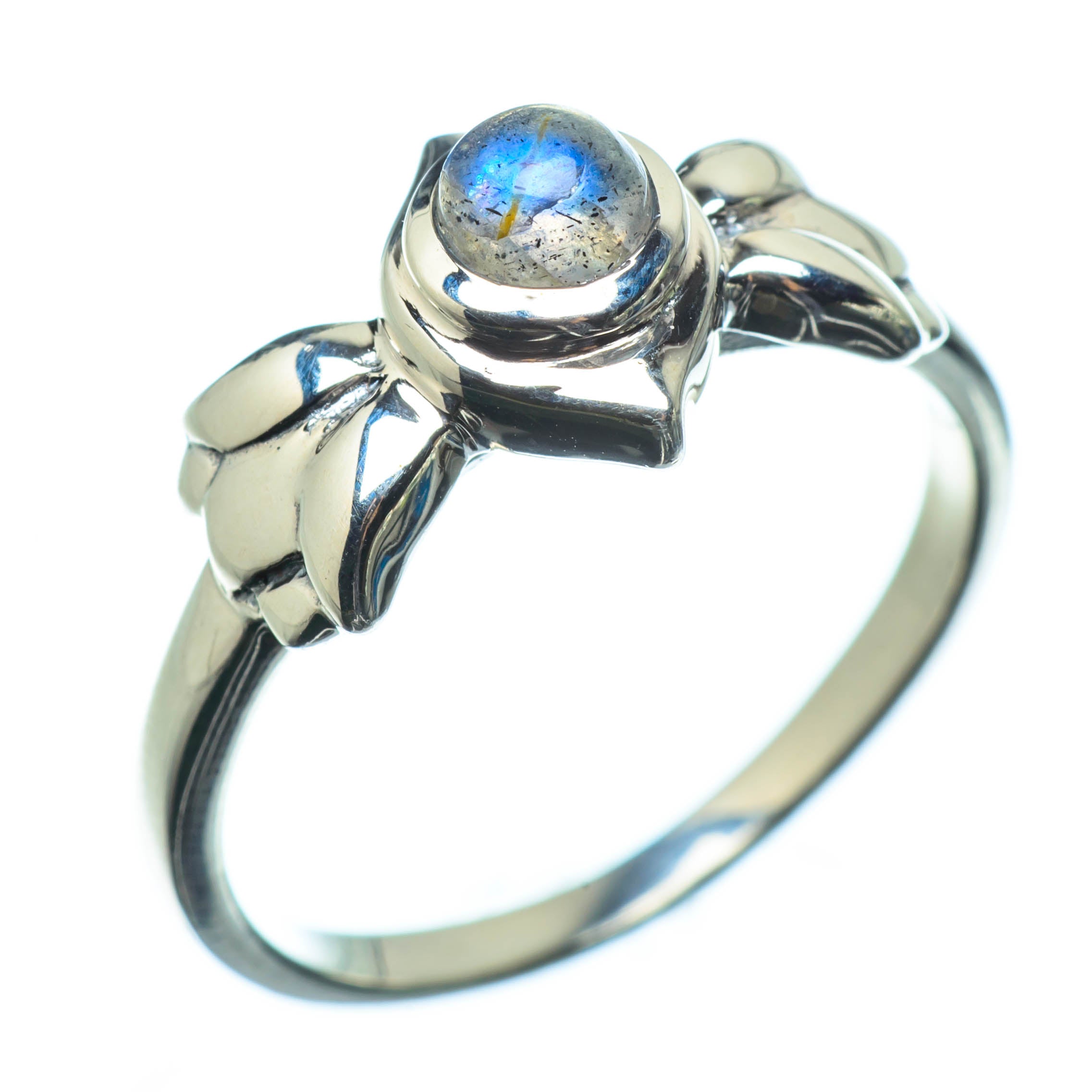 Labradorite Rings handcrafted by Anasilvercos - RING25263